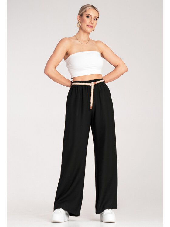 FIGL FIGL Pantaloni di tessuto M1149 Nero Comfort Fit