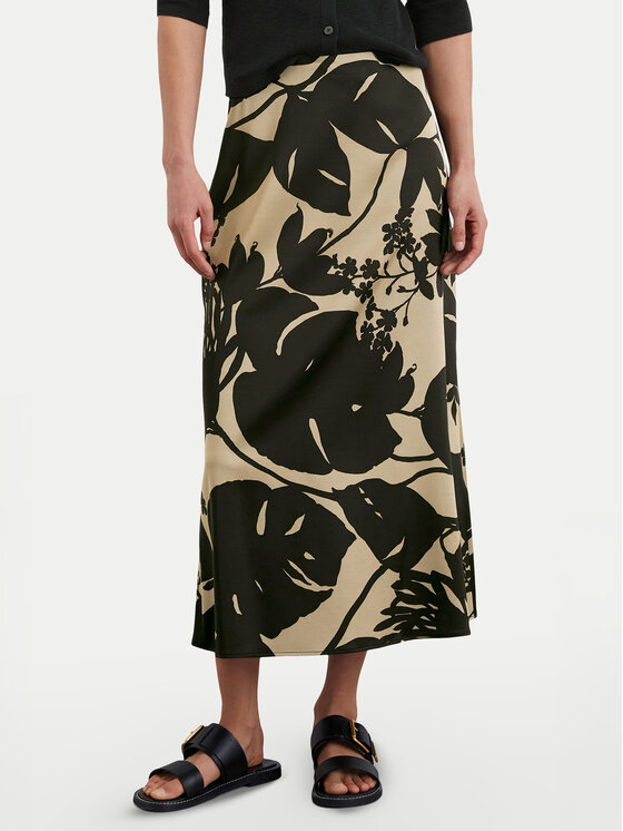 Marc O'Polo Marc O'Polo Midi sijonas 503 0855 20041 Juoda Regular Fit