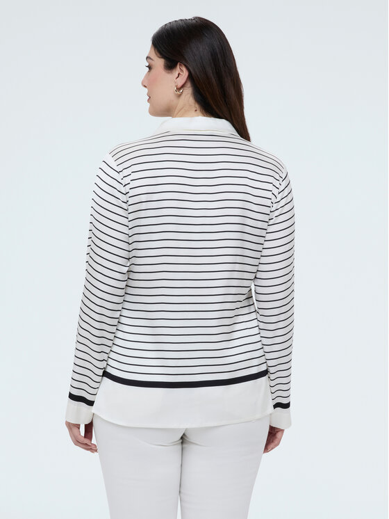 Fiorella Rubino Fiorella Rubino Koszula 5032T001436N0Z3 Biały A-Line Fit