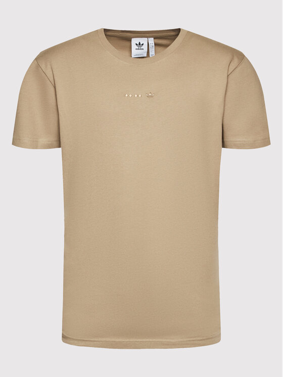 adidas T shirt Reveal Essentials HK2724 Marrone Relaxed Fit