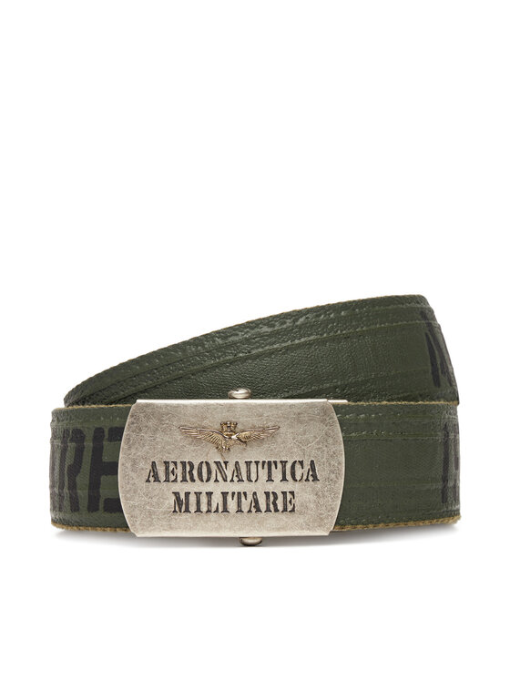 Aeronautica Militare Aeronautica Militare Pánský pásek 252CI0317UCT03585 Zelená