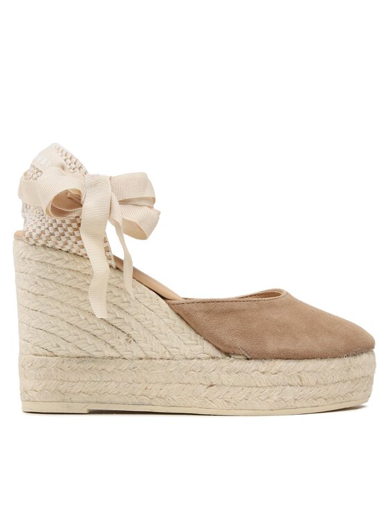 Manebi Espadrile Wedge Espadrilles W 1.9 WV Rjava