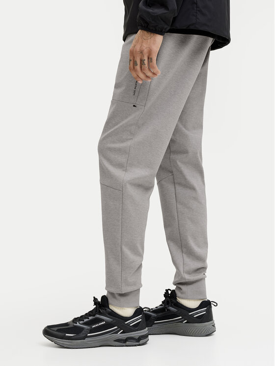 Jack & Jones Jack & Jones Долнище анцуг Gordon 12288623 Сив Regular Fit