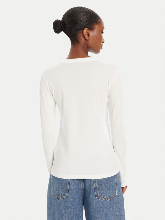 HUGO HUGO Blusa Daliria_B 50520316 Bianco Regular Fit