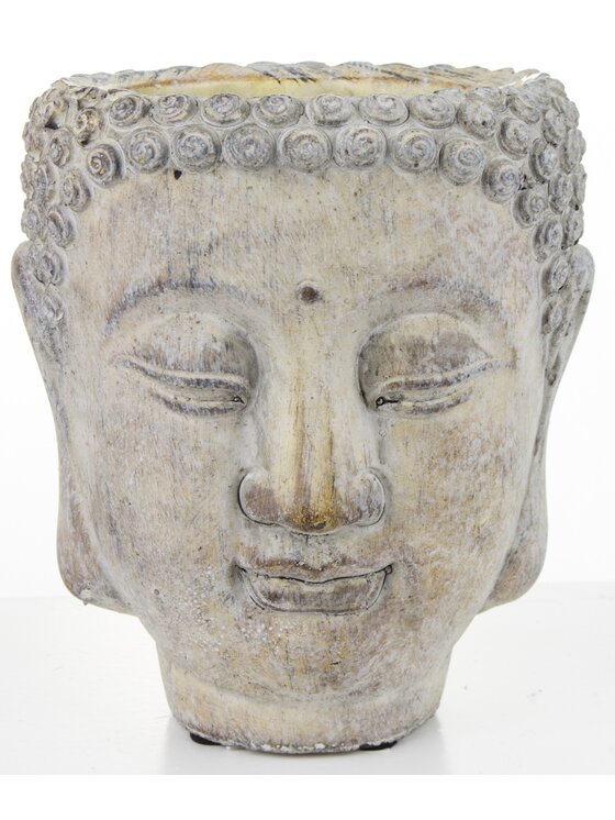 MIAhome MIAhome Osłonka cementowa Buddha Szary