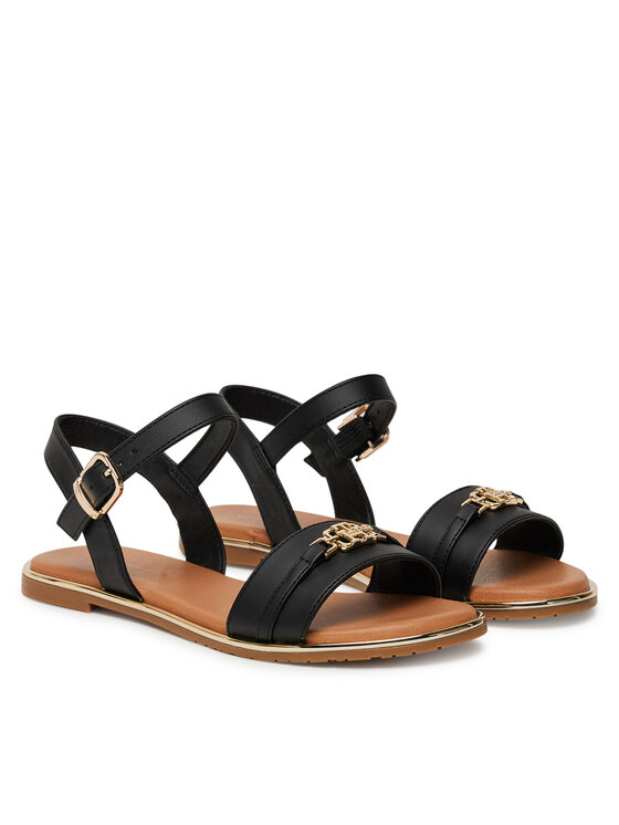 Tommy Hilfiger Tommy Hilfiger Sandale T3A2-33778-0326 S Crna