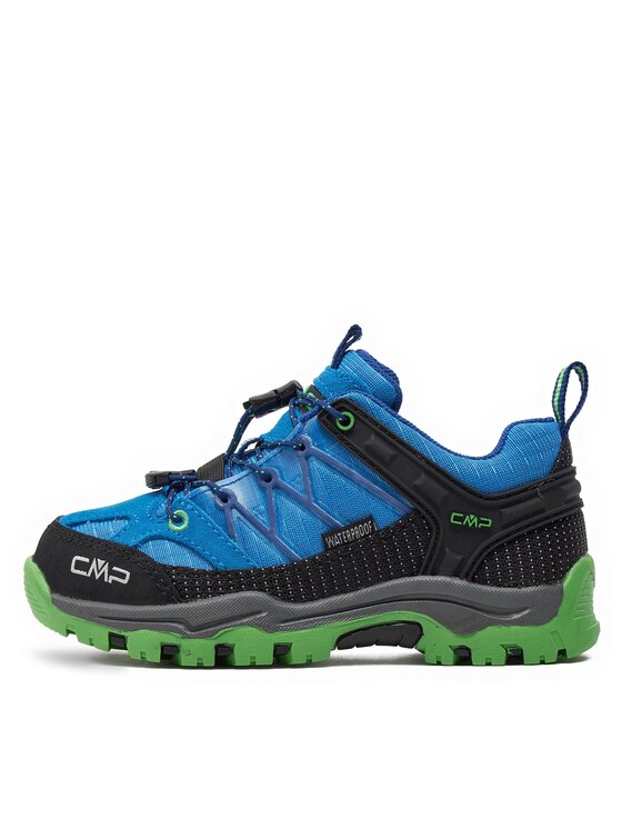 CMP CMP Pārgājienu apavi Kids Rigel Low Trekking Wp 3Q54554 Zils