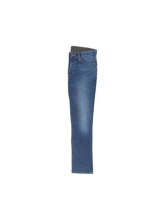 Lee Lee Jeansy X Straight Niebieski Regular Fit