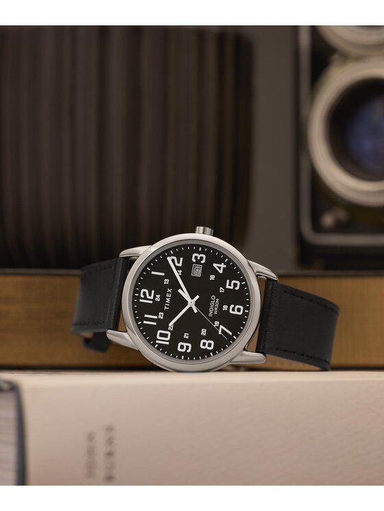 Timex Timex Zegarek TW2Y12800 Czarny