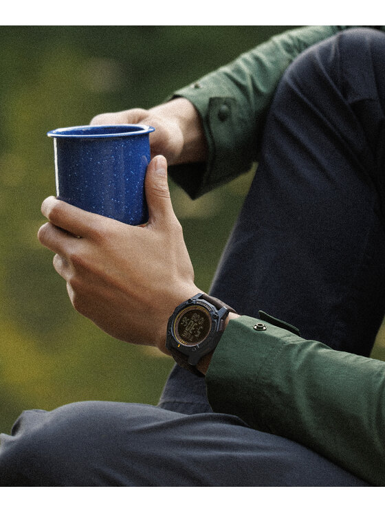 Timex Timex Zegarek TW4B33800 Brązowy