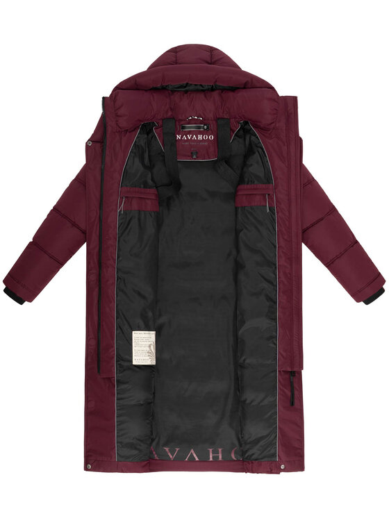 Navahoo Navahoo Kurtka zimowa Engelsfeder Bordowy Regular Fit