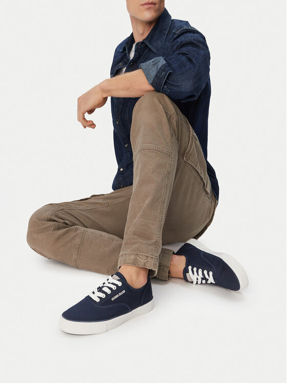 Guess Jeans Teniși CWBEO-ROCKFORD-01 WE Bleumarin