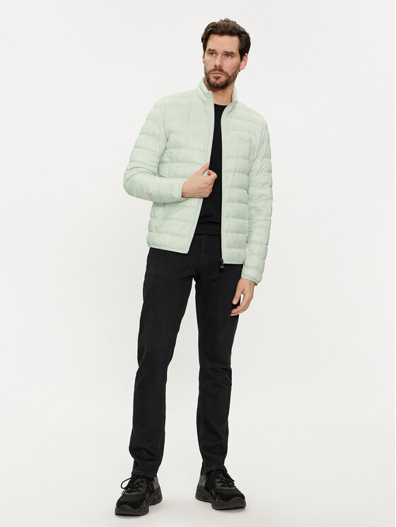 EA7 Emporio Armani EA7 Emporio Armani Pūkinė striukė 8NPB01 PN29Z 1133 Pilka Regular Fit