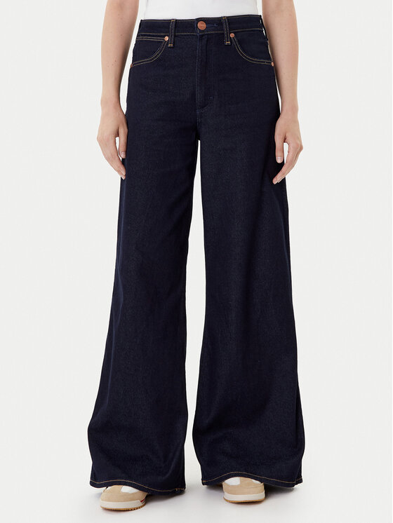 Wrangler Jeansy Canyon 112371187 Granatowy Loose Fit