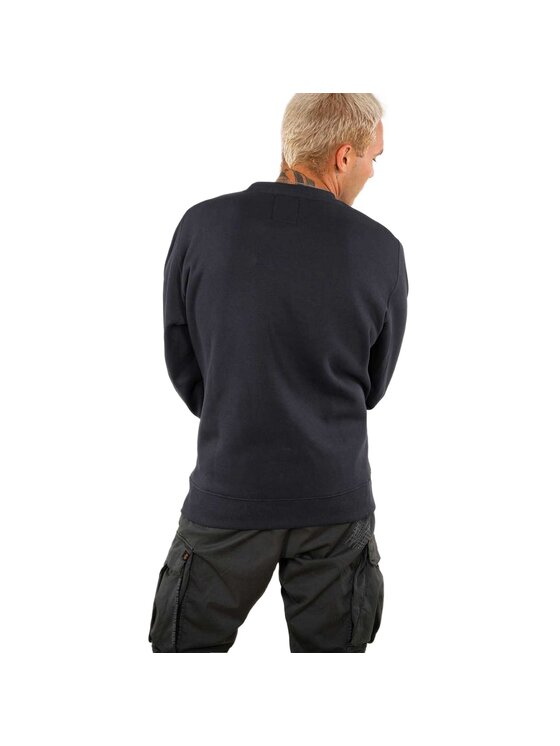 Alpha Industries Alpha Industries Bluza AI.188307-07-3XL Granatowy Basic Fit