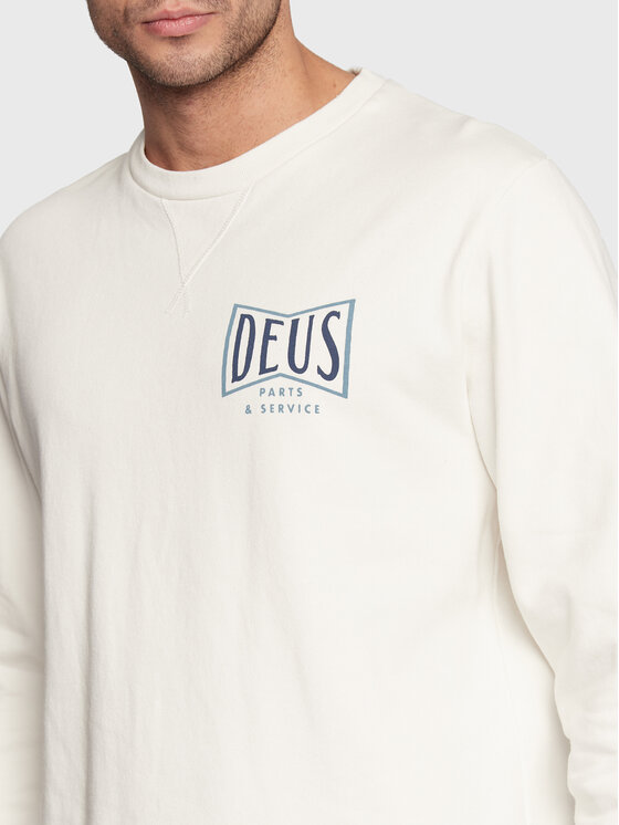 Deus Ex Machina Deus Ex Machina Світшот Avenue DMF228377 Білий Regular Fit