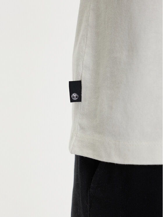 Timberland Timberland Póló TB0A6F4N Fehér Regular Fit