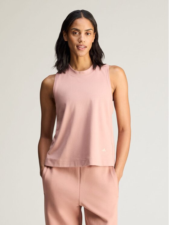 adidas by Stella McCartney adidas by Stella McCartney Koszulka techniczna 110733 Brązowy Regular Fit