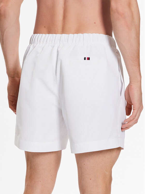 Tommy Hilfiger Tommy Hilfiger Pantaloncini da bagno UM0UM02885 Bianco Regular Fit