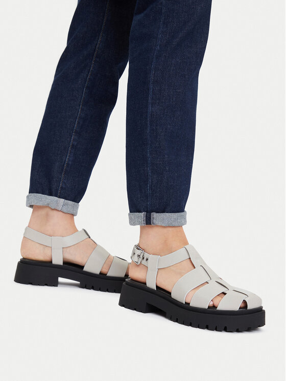 Steve Madden Steve Madden Sandale Market SM11003808 Alb