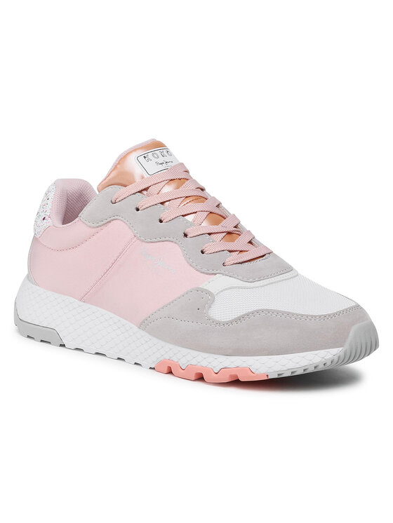 Pepe Jeans Sneakers Koko Easy PLS31176 Roz | Modivo.ro