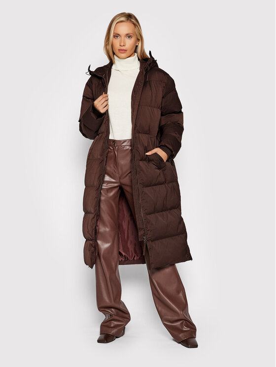 Giubbotto piumino Sera F20400242 Marrone Oversize