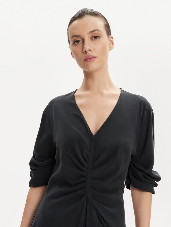 DKNY DKNY Ежедневна рокля D2A4BIAM Сив Regular Fit