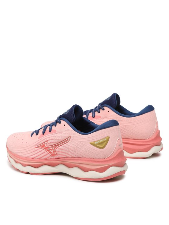 Mizuno Mizuno Παπούτσια για Τρέξιμο Wave Sky 6 J1GD220273 Ροζ