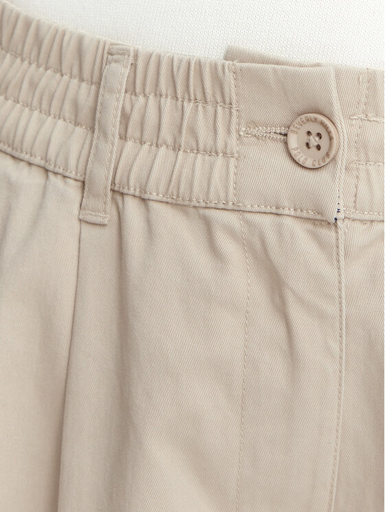 Beverly Hills Polo Club Beverly Hills Polo Club Medžiaginiai šortai P-SS26W-B576580 Smėlio Regular Fit
