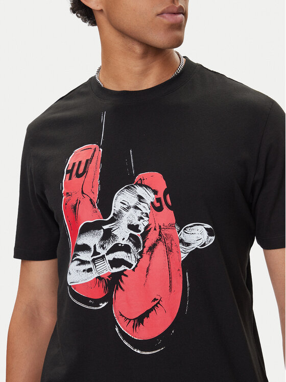 HUGO HUGO T-shirt Diboxer 50542560 Crna Regular Fit