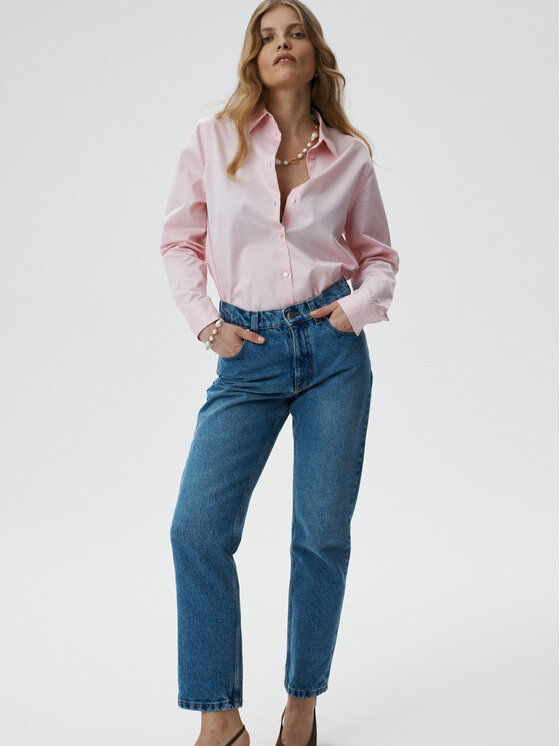 MARI PRETI MARI PRETI Camicia Elysian Rosa Regular Fit