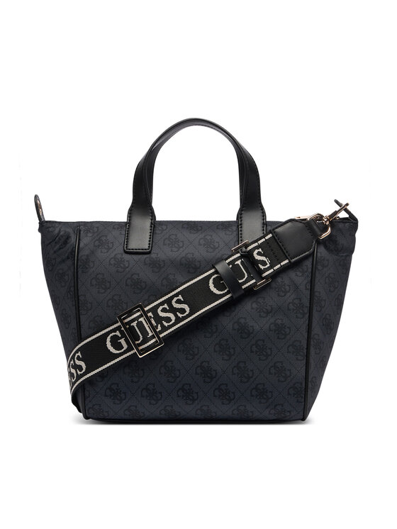 Guess Guess Handtasche Adrian Logo Travel TWNB21 68019 Dunkelgrau