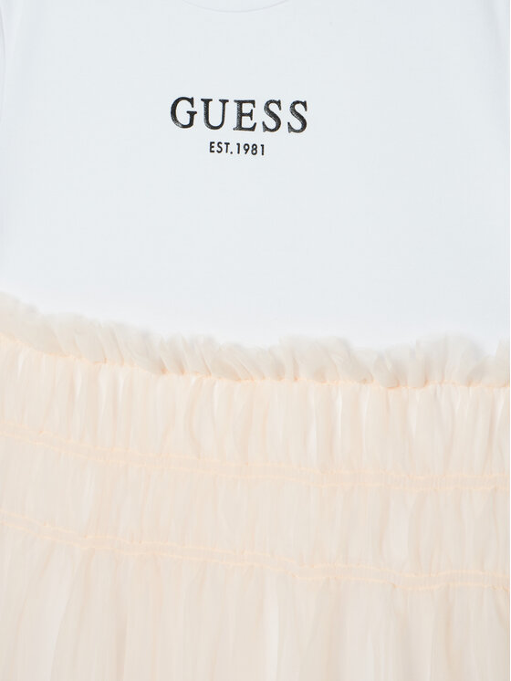 Guess Guess Haljina za svaki dan J5RK18 K6YW0 Ružičasta Regular Fit