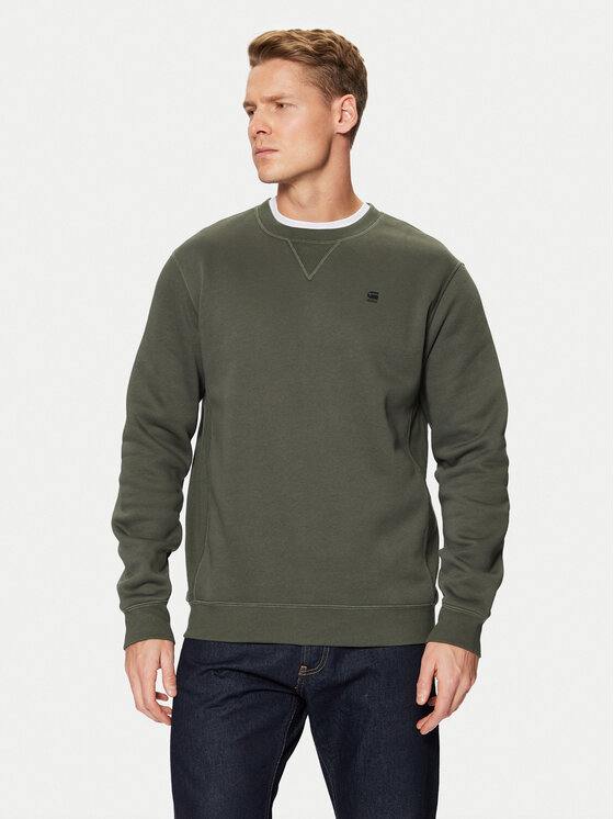 G-Star Raw Mikina Premium Core D16917-C235 Sivá Regular Fit
