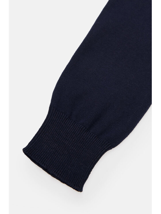 Lancerto Lancerto Sweter Tony SW073223000070 Granatowy Regular Fit