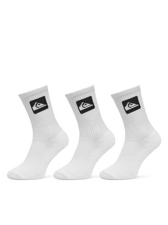 Zestaw 3 par wysokich skarpet unisex Quiksilver