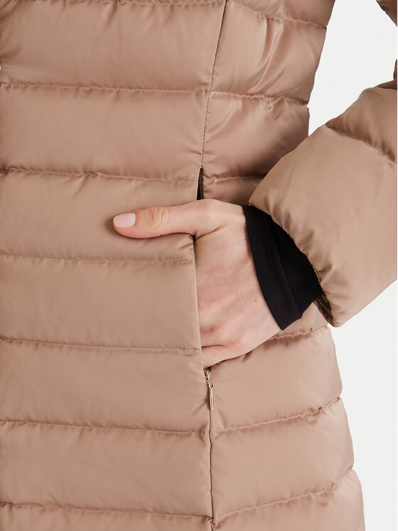 Geox Geox Žieminis paltas Bettanie W5626H T3122 F5228 Smėlio Regular Fit