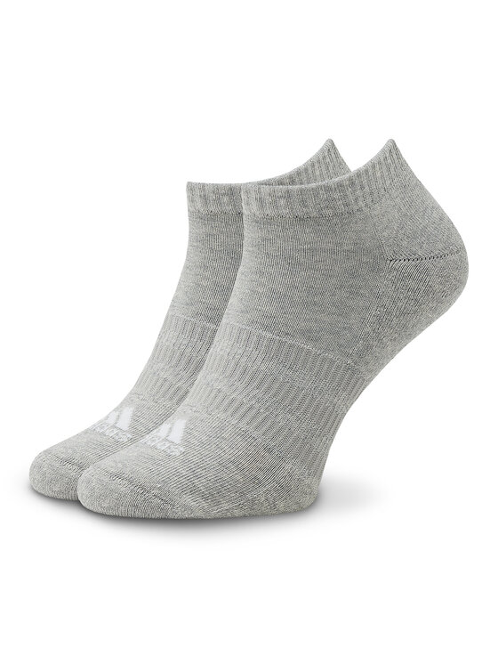 adidas adidas Șosete joase Cushioned Low-Cut Socks 3 Pairs IC1333 Gri