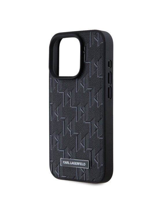 KARL LAGERFELD KARL LAGERFELD Etui na telefon Apple iPhone 15 Pro Czarny