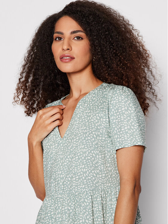 ONLY ONLY Vsakodnevna obleka Zally 15262674 Zelena Relaxed Fit