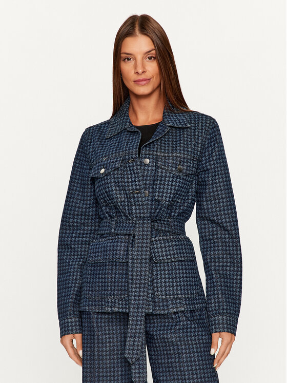 United Colors Of Benetton United Colors Of Benetton Дънково яке 2YO7DN02X Тъмносин Regular Fit