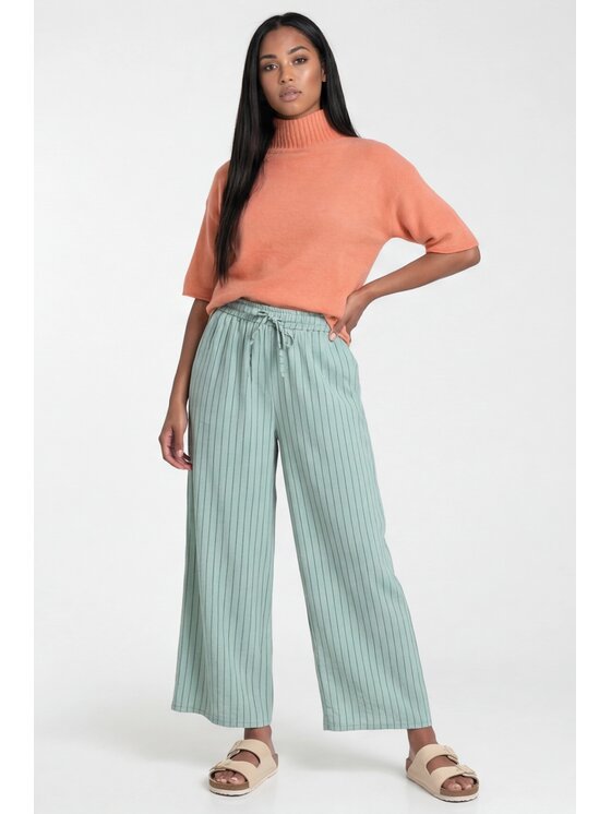 FIGL FIGL Sweter M1324 Pomarańczowy Loose Fit