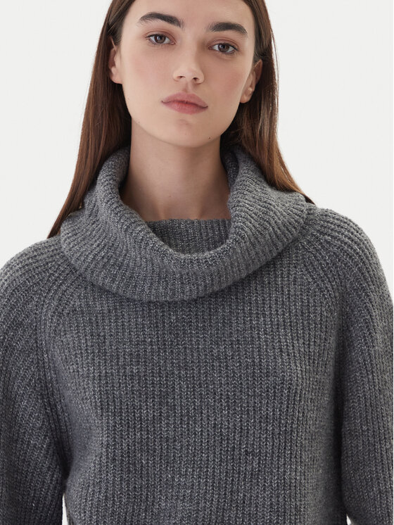ONLY ONLY Гольф Whitney 15353187 Сірий Oversize