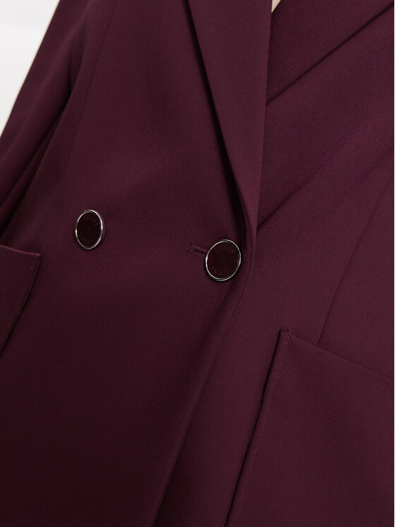 Guess Guess Suknjič Viviane W4BN58 WGIH2 Bordo rdeča Regular Fit