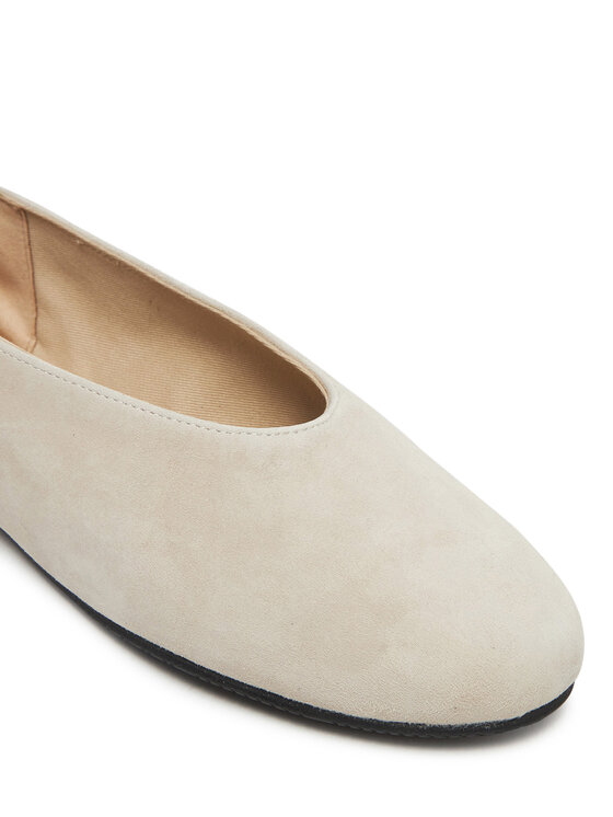 Calvin Klein Calvin Klein Baleriny Ballerina Round Hw Sue HW0HW02565 Beżowy
