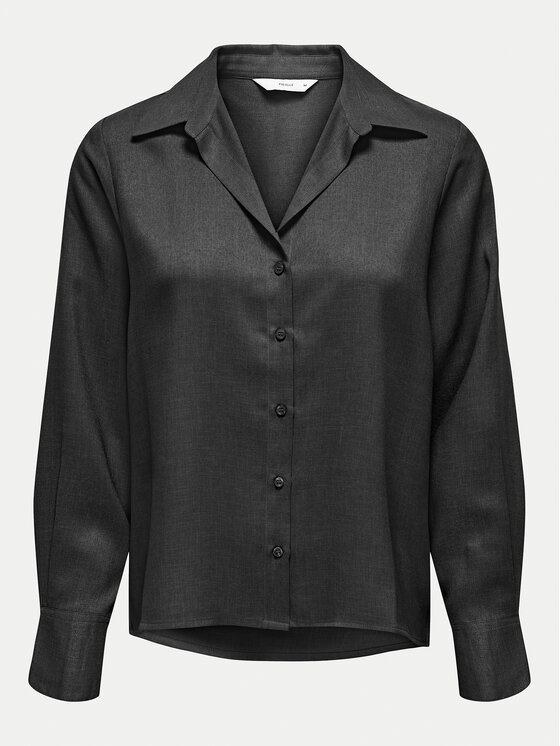 ONLY ONLY Koszula Lulu 15320864 Szary Regular Fit