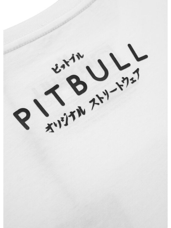PITBULL PITBULL T-Shirt Koszulka Biały Regular Fit