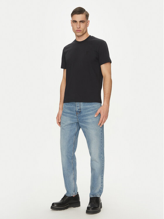AMI PARIS AMI PARIS T-Shirt BFUTS003.724 Μαύρο Regular Fit