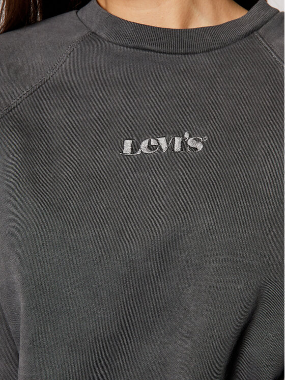 Felpa Vintage Raglan 18722-0004 Grigio Regular Fit...