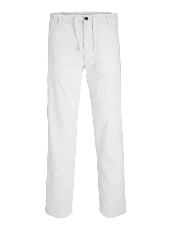 Jack&Jones Jack&Jones Hlače Kane 12274977 Bijela Relaxed Fit